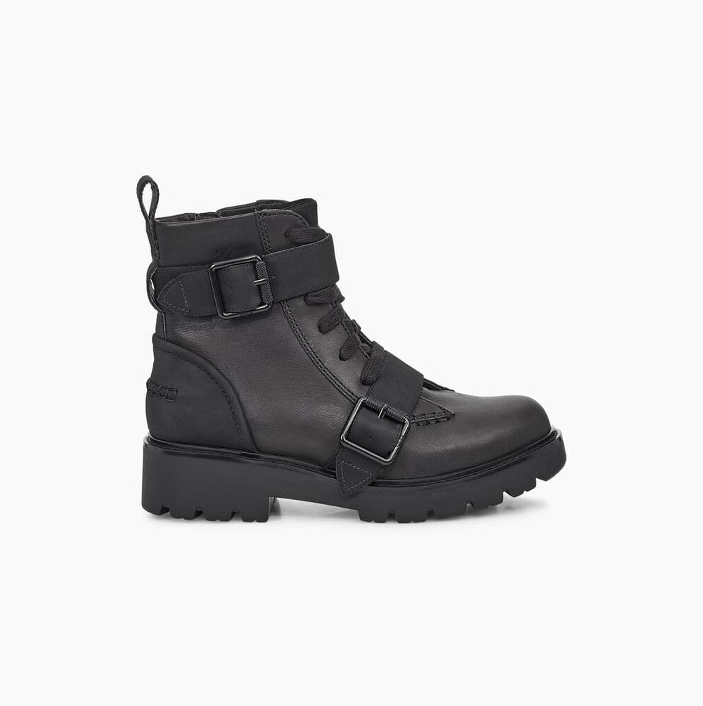 UGG Noe Black Boots for Women (GXWJ26158)